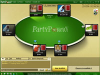 Party Poker Pokerraum